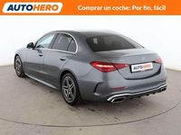 Usado Mercedes C220 AMG line 200 CV (147 kW) 2022 Gris Berlina