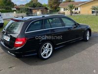 Usado Mercedes C220 Elegance 170 CV (125 kW) 2011 Negro Familiar