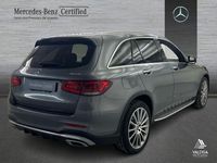 Usado Mercedes GLC220 AMG line 194 CV (142 kW) 2021 Gris / plateado SUV