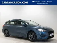 Usado Ford Focus ST-Line 125 CV (91 kW) 2019 Azul Familiar