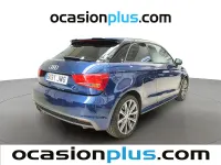 Usado Audi A1 S-Line 125 CV (91 kW) 2016 Azul Utilitario