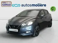 Usado Nissan Micra Acenta 92 CV (67 kW) 2021 Negro Utilitario