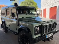 Usado Land Rover Defender SE 122 CV (89 kW) 2014 Verde Familiar