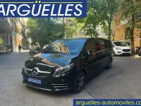 Usado Mercedes V300 AMG line 239 CV (175 kW) 2022 Negro Monovolumen