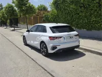 Usado Audi A3 S-Line 150 CV (110 kW) 2023 Blanco Berlina