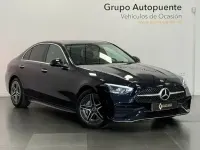 Usado Mercedes C300e AMG 313 CV (230 kW) 2023 Azul Berlina