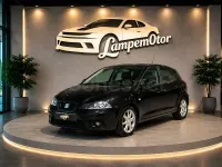 Usado Seat Ibiza Ecomotive 80 CV (58 kW) 2008 Negro Berlina