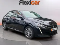 Usado Peugeot 208 Active 102 CV (75 kW) 2021 Negro Utilitario