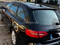 Usado Audi A4 150 CV (110 kW) 2013 Negro Familiar