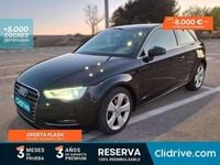 Usado Audi A3 Ambition 105 CV (77 kW) 2014 Negro Berlina