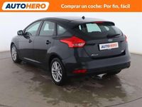Usado Ford Focus Trend+ 125 CV (91 kW) 2018 Negro Utilitario