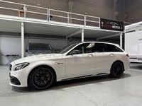Usado Mercedes C63S AMG 510 CV (375 kW) 2016 Blanco Familiar