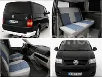 Usado VW Multivan 130 CV (95 kW) 2005 Negro Monovolumen