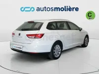 Usado Seat Leon Style 125 CV (91 kW) 2016 Blanco Familiar