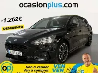Usado Ford Focus ST-Line 125 CV (91 kW) 2019 Negro Utilitario