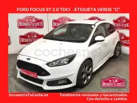 Usado Ford Focus ST 185 CV (136 kW) 2016 Blanco Berlina