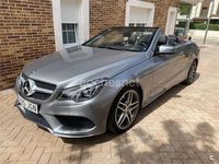 Usado Mercedes E250 211 CV (155 kW) 2014 Gris / plata Descapotable