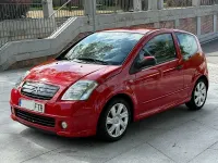 Usado Citroën C2 VTR Sport 70 CV (51 kW) 2007 Rojo Utilitario