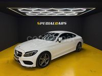 Usado Mercedes C200 184 CV (135 kW) 2016 Blanco Coupe