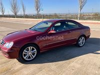 Usado Mercedes CLK200 Avantgarde 163 CV (119 kW) 2007 Granate Coupe