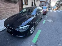 Usado BMW 116 122 CV (89 kW) 2012 Negro Utilitario