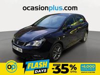 Usado Seat Ibiza I-Tech 90 CV (66 kW) 2014 Negro Utilitario