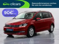 Usado VW Touran Advance 122 CV (89 kW) 2022 Rojo Monovolumen