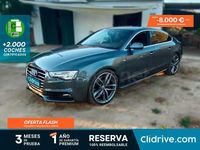 Usado Audi A5 Sportback Advanced 245 CV (180 kW) 2016 Gris / plata Utilitario