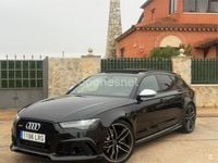 Usado Audi RS6 560 CV (411 kW) 2015 Negro Familiar