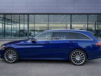 Usado Mercedes C220 Exclusive 170 CV (125 kW) 2016 Azul Familiar