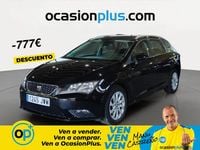 Usado Seat Leon Style 110 CV (80 kW) 2017 Negro Familiar