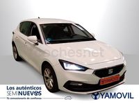 Usado Seat Leon Style 110 CV (80 kW) 2021 Blanco Berlina