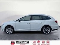 Usado Seat Leon ST Style 125 CV (91 kW) 2014 Blanco Familiar