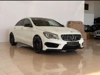 Käytetty Mercedes CLA250 AMG line 211 HP (155 kW) 2015 Valkoinen Sedan