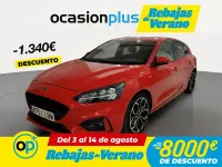 Usado Ford Focus ST-Line 125 CV (91 kW) 2019 Rojo Berlina