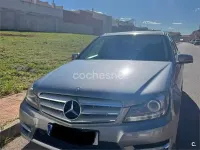 Usado Mercedes C220 Elegance 170 CV (125 kW) 2012 Gris / plata Berlina