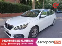 Usado Peugeot 308 SW Business-Line 100 CV (73 kW) 2018 Blanco Familiar