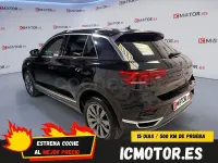 Usado VW T-Roc Sportline 150 CV (110 kW) 2022 Negro SUV