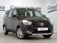 Usado Dacia Lodgy Stepway 102 CV (75 kW) 2018 Negro Monovolumen