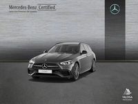 Usado Mercedes C220 AMG line 200 CV (147 kW) 2021 Gris Familiar