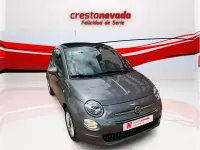 Usado Fiat 500C Lounge 69 CV (50 kW) 2020 Gris Descapotable