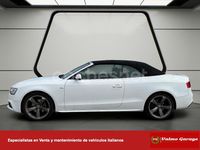 Usado Audi A5 Cabriolet S-Line 204 CV (150 kW) 2014 Blanco Descapotable