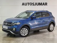 Usado VW T-Cross Advance 110 CV (80 kW) 2022 Azul SUV