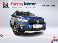 Usado Dacia Sandero Comfort 90 CV (66 kW) 2021 Azul Utilitario