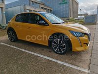 Usado Peugeot 208 GT-line 100 CV (73 kW) 2020 Amarillo Utilitario