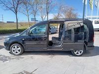 Usado VW Caddy Maxi Trendline 102 CV (75 kW) 2014 Negro Monovolumen