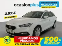 Usado Seat Leon Style 150 CV (110 kW) 2024 Blanco Familiar