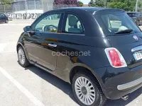 Usado Fiat 500 Lounge 69 CV (50 kW) 2013 Negro Berlina