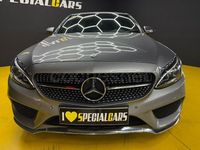 Usado Mercedes C400 AMG line 333 CV (244 kW) 2015 Gris / plata Berlina