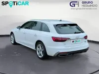 Usado Audi A4 S-Line 204 CV (150 kW) 2021 Blanco Familiar